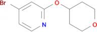 4-Bromo-2-((tetrahydro-2H-pyran-4-yl)oxy)pyridine