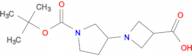 1-(1-(tert-Butoxycarbonyl)pyrrolidin-3-yl)azetidine-3-carboxylic acid