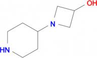 1-(Piperidin-4-yl)azetidin-3-ol