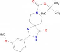 tert-Butyl2-(3-methoxyphenyl)-4-oxo-1,3,8-triazaspiro[4.5]dec-1-ene-8-carboxylate