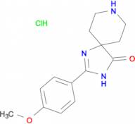 2-(4-Methoxyphenyl)-1,3,8-triazaspiro[4.5]dec-1-en-4-one hydrochloride