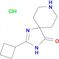 2-Cyclobutyl-1,3,8-triazaspiro[4.5]dec-1-en-4-one hydrochloride