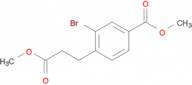 METHYL 3-BROMO-4-(3-METHOXY-3-OXOPROPYL)BENZOATE