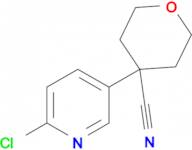 4-(6-CHLOROPYRIDIN-3-YL)TETRAHYDRO-2H-PYRAN-4-CARBONITRILE