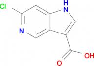 6-Chloro-1H-pyrrolo[3,2-c]pyridine-3-carboxylic acid