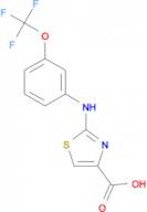 2-((3-(Trifluoromethoxy)phenyl)amino)-1,3-thiazole-4-carboxylic acid, 95%