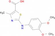 2-((3,4-Dimethoxyphenyl)amino)-4-methylthiazole-5-carboxylic acid