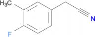4-Fluoro-3-methylphenylacetonitrile