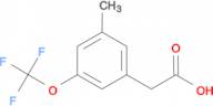 3-Methyl-5-(trifluoromethoxy)phenylacetic acid