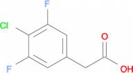 4-Chloro-3,5-difluorophenylacetic acid