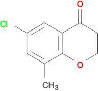 6-chloro-8-methyl-3,4-dihydro-2H-1-benzopyran-4-one