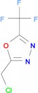 2-(chloromethyl)-5-(trifluoromethyl)-1,3,4-oxadiazole