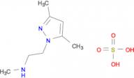 [2-(3,5-dimethyl-1H-pyrazol-1-yl)ethyl]methylamine sulfate