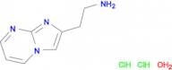 (2-imidazo[1,2-a]pyrimidin-2-ylethyl)amine dihydrochloride hydrate