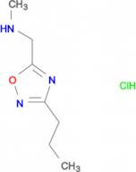 N-methyl-1-(3-propyl-1,2,4-oxadiazol-5-yl)methanamine hydrochloride