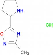 3-methyl-5-(2-pyrrolidinyl)-1,2,4-oxadiazole hydrochloride