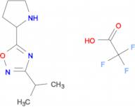 3-isopropyl-5-(2-pyrrolidinyl)-1,2,4-oxadiazole trifluoroacetate