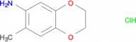 (7-methyl-2,3-dihydro-1,4-benzodioxin-6-yl)amine hydrochloride