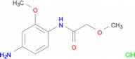 N-(4-amino-2-methoxyphenyl)-2-methoxyacetamide hydrochloride