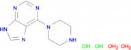 6-(1-piperazinyl)-9H-purine dihydrochloride dihydrate