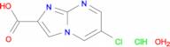 6-chloroimidazo[1,2-a]pyrimidine-2-carboxylic acid hydrochloride hydrate