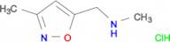 N-methyl-1-(3-methyl-5-isoxazolyl)methanamine hydrochloride