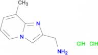 [(8-methylimidazo[1,2-a]pyridin-2-yl)methyl]amine dihydrochloride