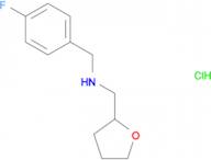 (4-fluorobenzyl)(tetrahydro-2-furanylmethyl)amine hydrochloride