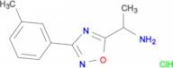 {1-[3-(3-methylphenyl)-1,2,4-oxadiazol-5-yl]ethyl}amine hydrochloride