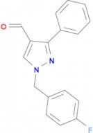 1-(4-fluorobenzyl)-3-phenyl-1H-pyrazole-4-carbaldehyde