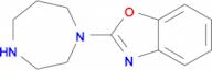2-(1,4-diazepan-1-yl)-1,3-benzoxazole trifluoroacetate