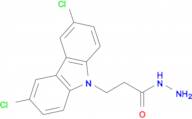 3-(3,6-dichloro-9H-carbazol-9-yl)propanohydrazide