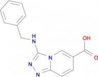 3-(benzylamino)[1,2,4]triazolo[4,3-a]pyridine-6-carboxylic acid
