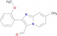 2-(2-methoxyphenyl)-7-methylimidazo[1,2-a]pyridine-3-carbaldehyde