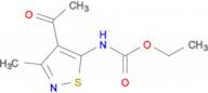 ethyl 4-acetyl-3-methylisothiazol-5-ylcarbamate