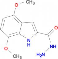 4,7-dimethoxy-1H-indole-2-carbohydrazide