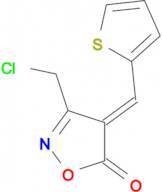 (4E)-3-(chloromethyl)-4-(2-thienylmethylene)isoxazol-5(4H)-one