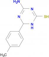 4-amino-6-(4-methylphenyl)-1,6-dihydro-1,3,5-triazine-2-thiol