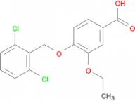 4-[(2,6-dichlorobenzyl)oxy]-3-ethoxybenzoic acid