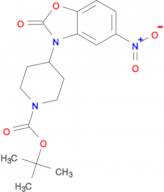 tert-butyl 4-(5-nitro-2-oxo-1,3-benzoxazol-3(2H)-yl)piperidine-1-carboxylate