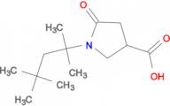 5-oxo-1-(1,1,3,3-tetramethylbutyl)pyrrolidine-3-carboxylic acid
