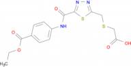 ({[5-({[4-(ethoxycarbonyl)phenyl]amino}carbonyl)-1,3,4-thiadiazol-2-yl]methyl}thio)acetic acid