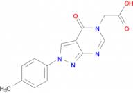 [2-(4-methylphenyl)-4-oxo-2,4-dihydro-5H-pyrazolo[3,4-d]pyrimidin-5-yl]acetic acid