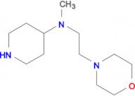 N-methyl-N-(2-morpholin-4-ylethyl)piperidin-4-amine
