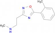 N-methyl-2-[5-(2-methylphenyl)-1,2,4-oxadiazol-3-yl]ethanamine