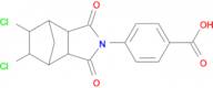 4-(5,6-dichloro-1,3-dioxooctahydro-2H-4,7-methanoisoindol-2-yl)benzoic acid
