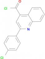 2-(4-chlorophenyl)quinoline-4-carbonyl chloride