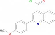 2-(4-methoxyphenyl)quinoline-4-carbonyl chloride