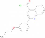 2-(3-propoxyphenyl)quinoline-4-carbonyl chloride