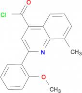 2-(2-methoxyphenyl)-8-methylquinoline-4-carbonyl chloride